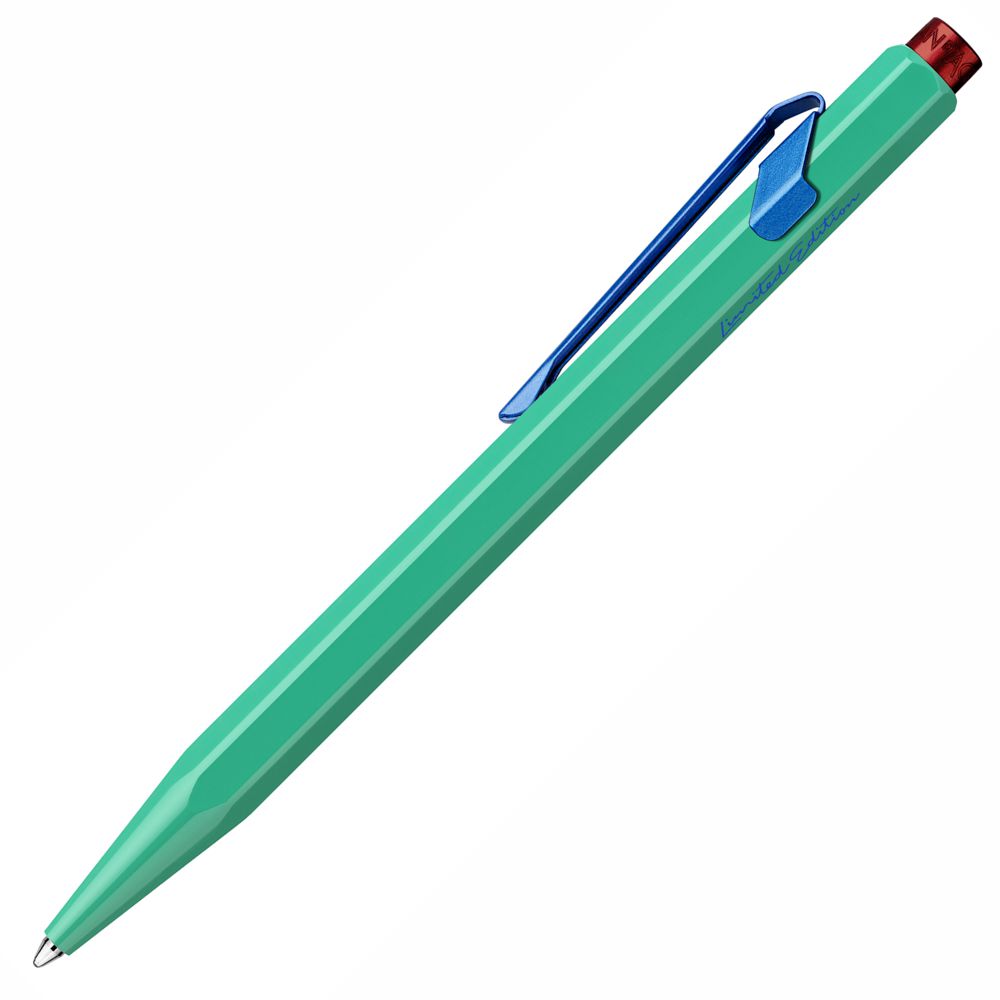 Caneta Esferográfica Caran d'Ache 849 Claim Your Style Veronese Green Edição Limitada